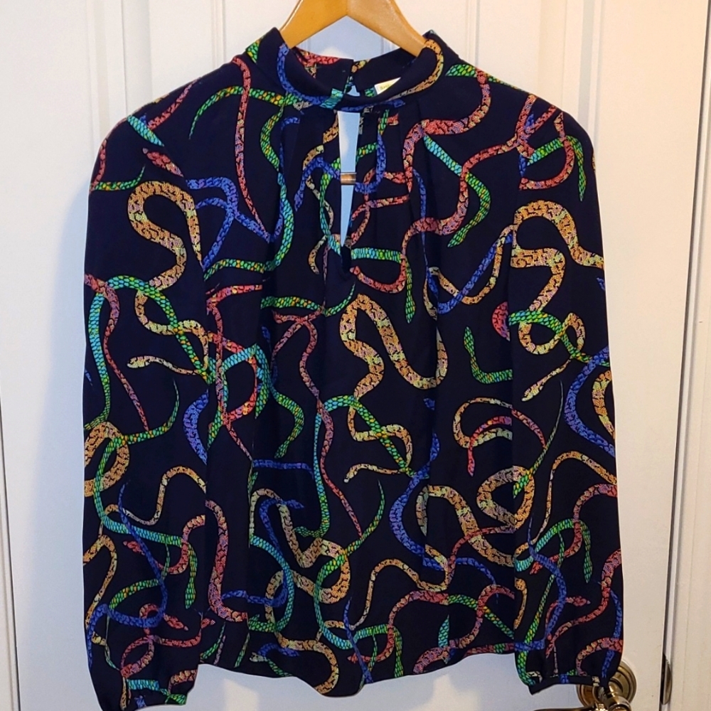 Shanghai Tang Mulberry Silk Blouse - image 1